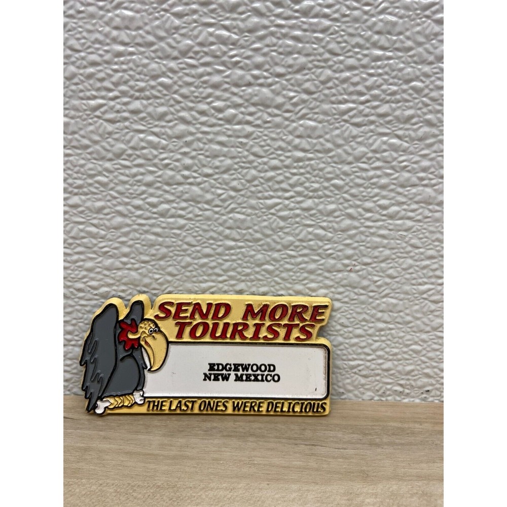 Vintage New Mexico Rubber Travel Souvenir Magnet